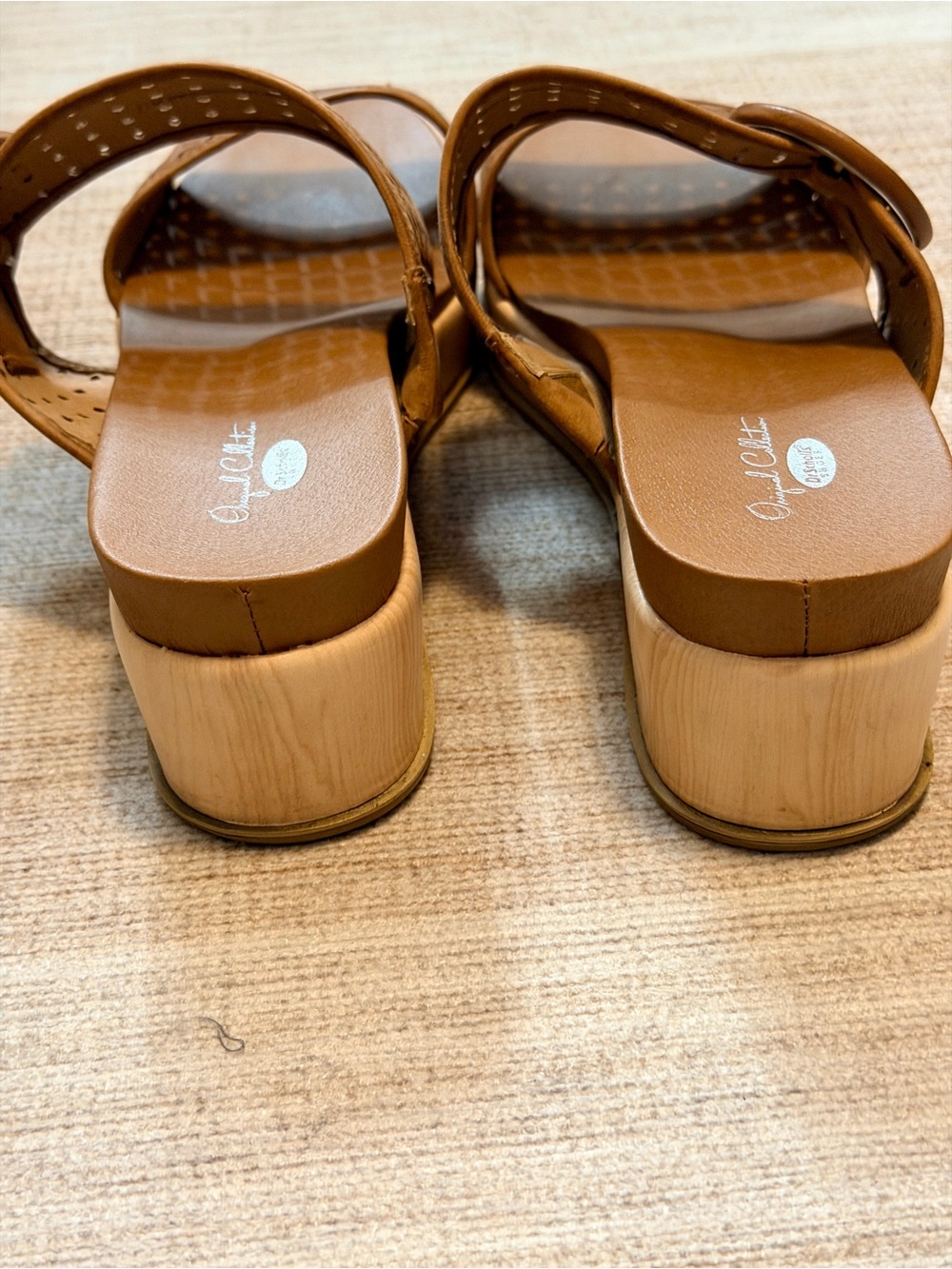 Dr. Scholl’s Original Collection Sandals Block Heel Platform |Brown |11 |Comfort - Picture 6 of 15